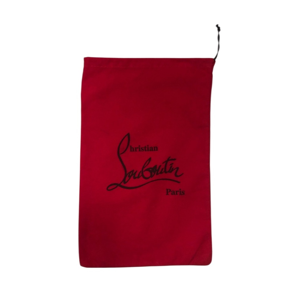 Christian Louboutin Scarlet Red Shoe Bag